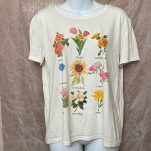Fifth-Sun flower t-shirt